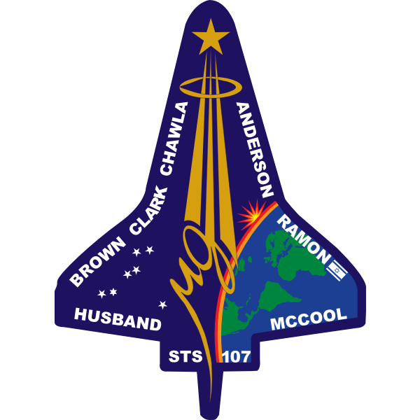 Vector image of STS-107 Flight insignia